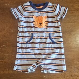 Child of Mine Striped Baby Romper